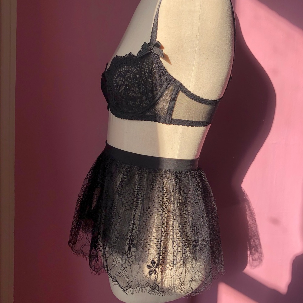 ✨SALE✨NWT agent provocateur elsey skirt black - Picture 5 of 9